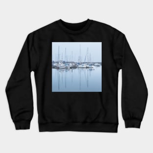 Anstruther Harbour and Sea Haar Crewneck Sweatshirt